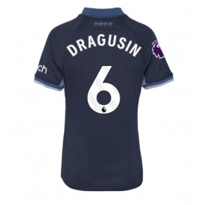 Tottenham Hotspur Radu Dragusin #6 Bortatröja Dam 2023-24 Kortärmad